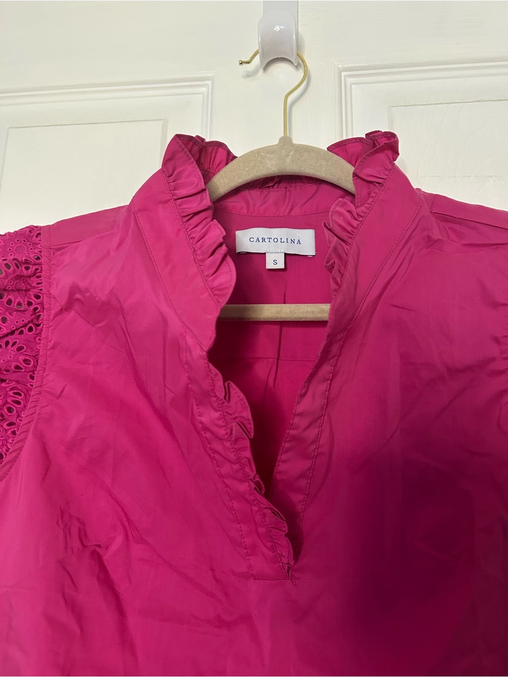 Cartolina Vivienne Ruffle Blouse - Picture 7 of 14